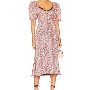 New, Tag On!  Love & Lemons Isadora Midi Dress from Revolve